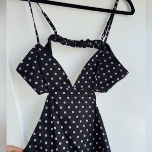 Cider Polka Dot Dress